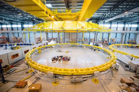 Construction of nuclear fusion macine